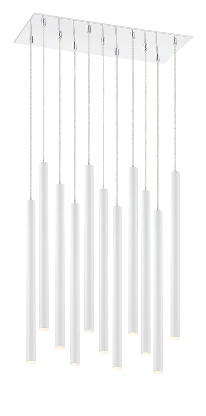 Forest - LED 11 Light Chandelier (917MP24-WH-LED-11LCH)