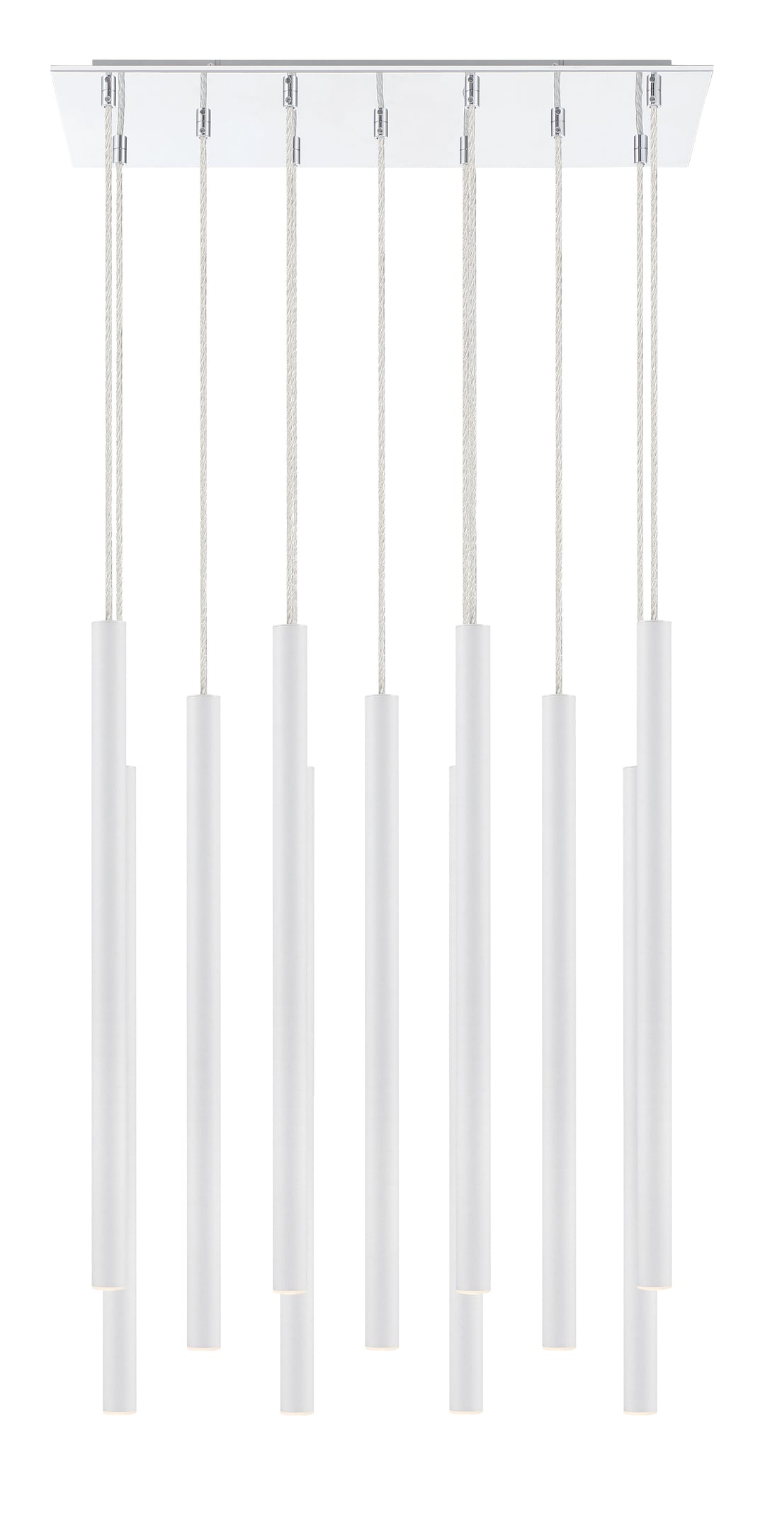 Forest - LED 11 Light Chandelier (917MP24-WH-LED-11LCH)