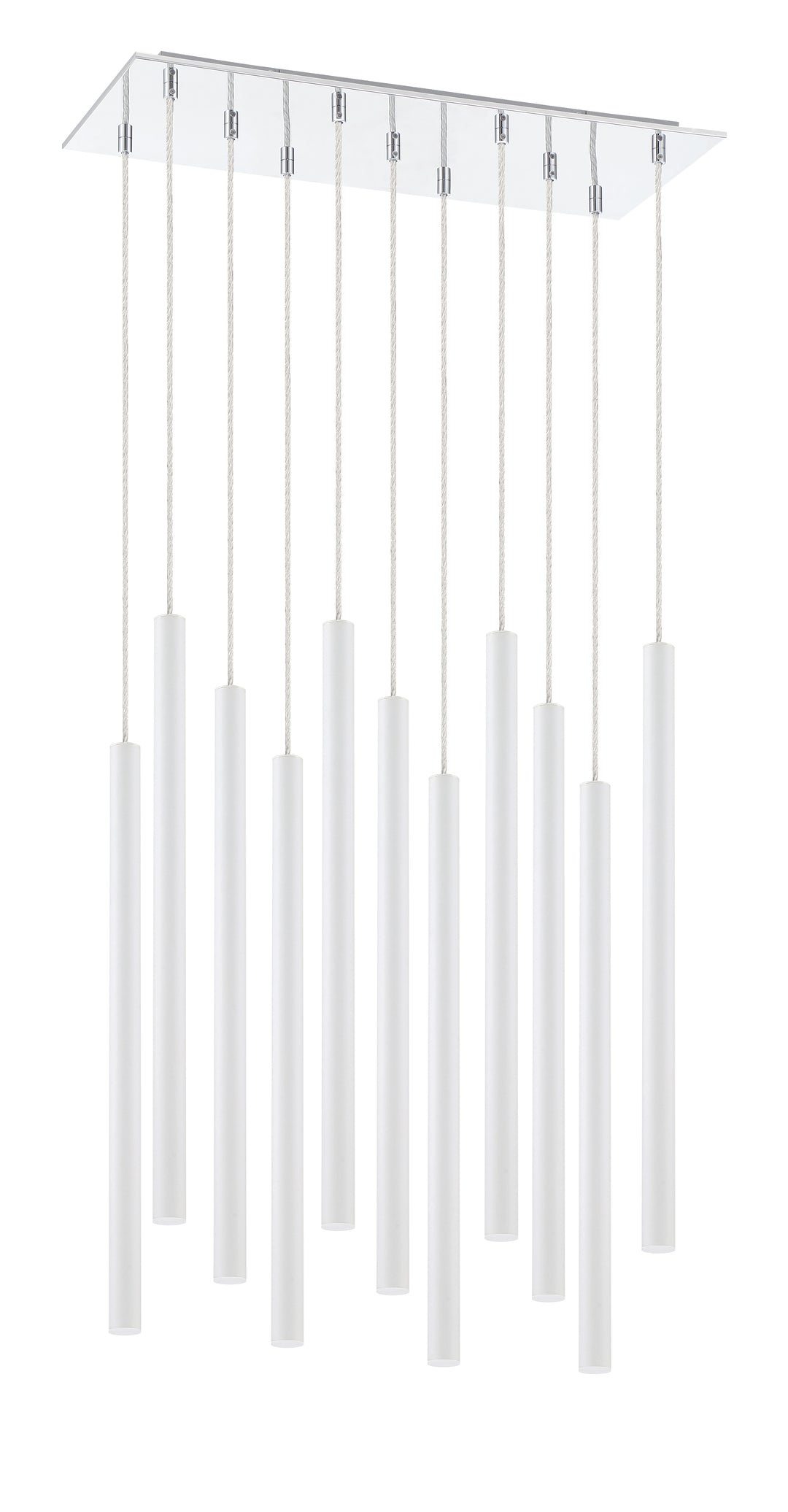 Forest - LED 11 Light Chandelier (917MP24-WH-LED-11LCH)