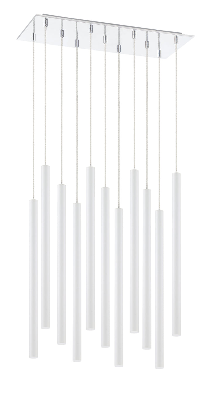 Forest - LED 11 Light Chandelier (917MP24-WH-LED-11LCH)