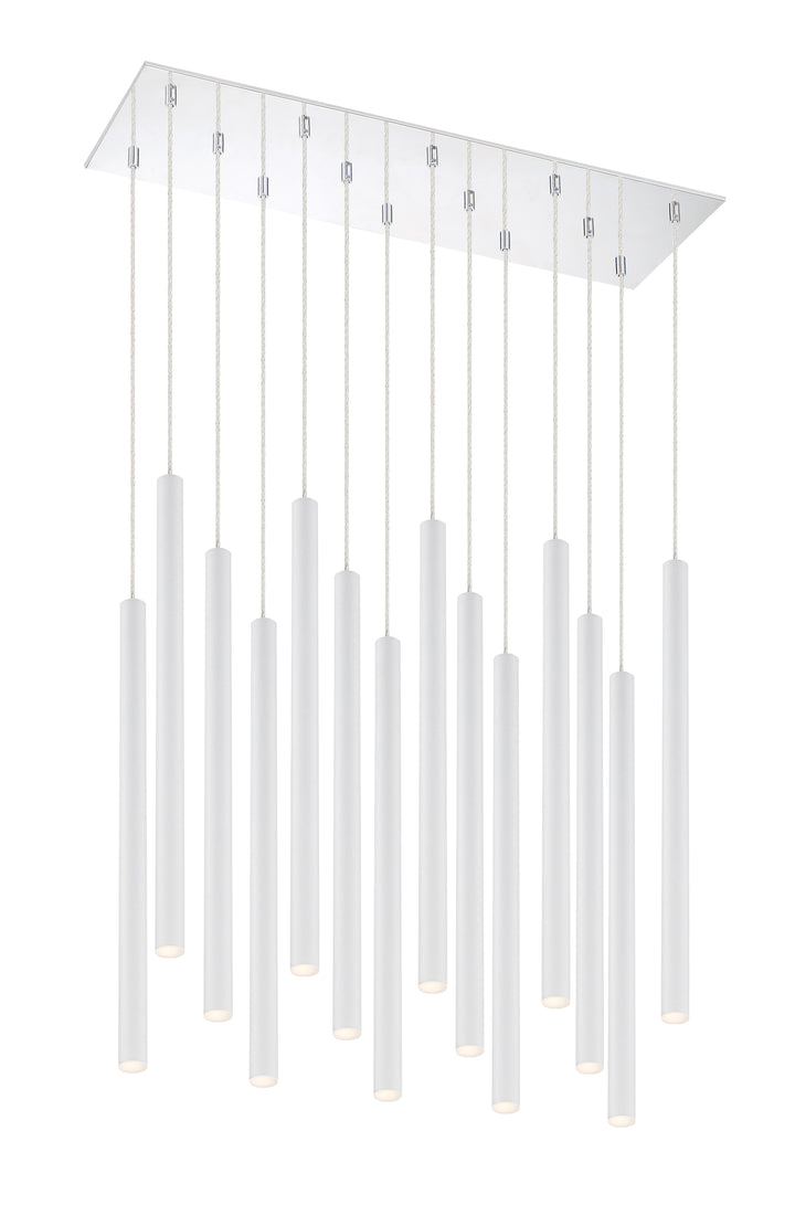 Forest - LED 14 Light Chandelier (917MP24-WH-LED-14LCH)