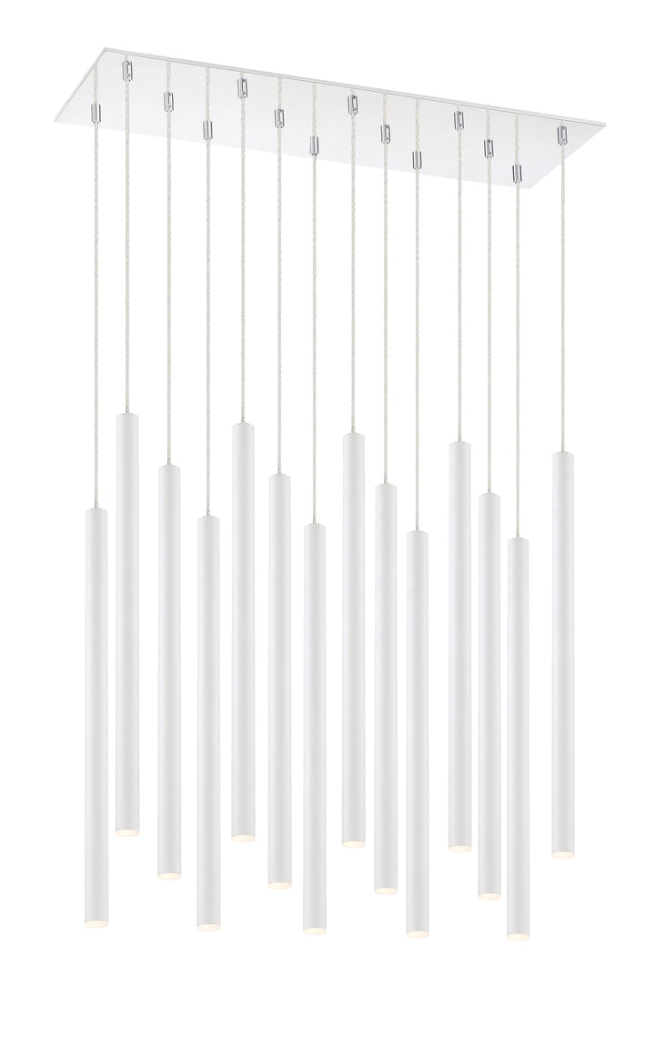 Forest - LED 14 Light Chandelier (917MP24-WH-LED-14LCH)