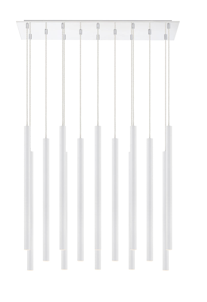 Forest - LED 14 Light Chandelier (917MP24-WH-LED-14LCH)