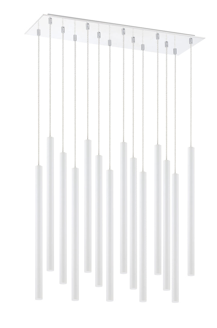 Forest - LED 14 Light Chandelier (917MP24-WH-LED-14LCH)