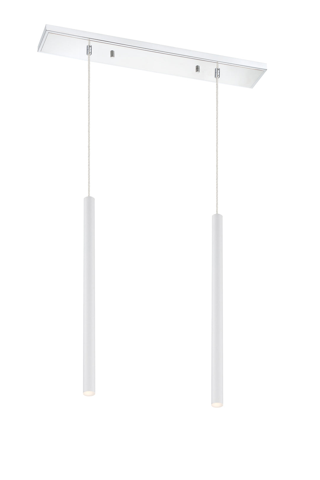 Forest - LED 2 Light Linear Chandelier (917MP24-WH-LED-2LCH)