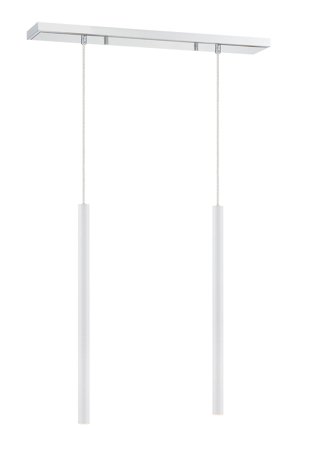 Forest - LED 2 Light Linear Chandelier (917MP24-WH-LED-2LCH)