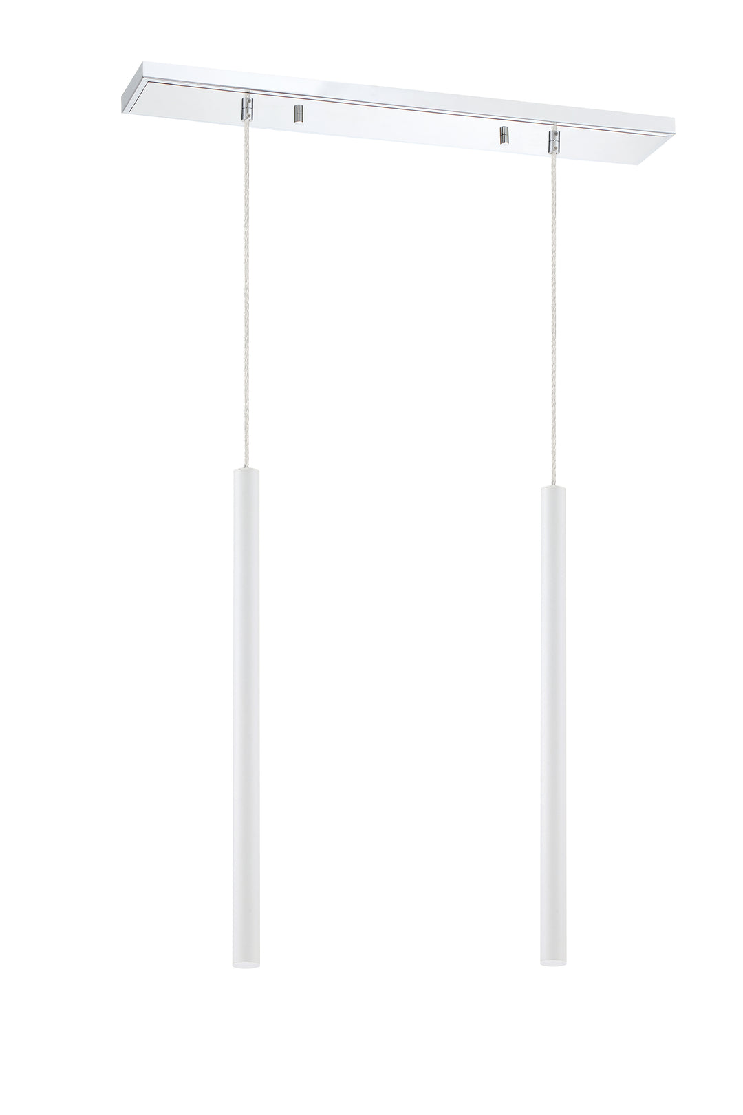 Forest - LED 2 Light Linear Chandelier (917MP24-WH-LED-2LCH)