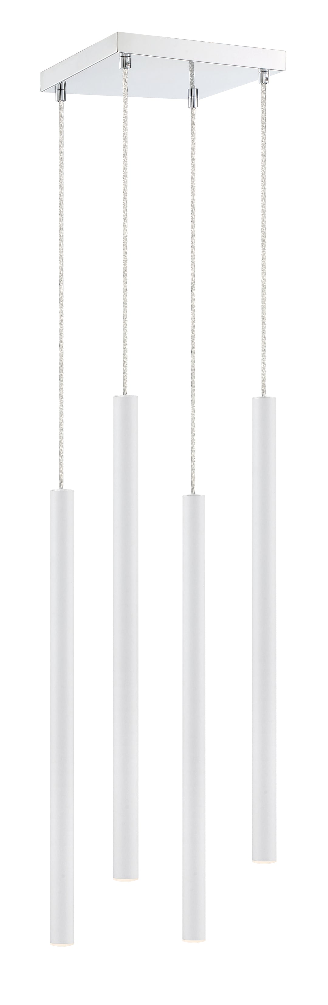 Forest - LED 4 Light Chandelier (917MP24-WH-LED-4SCH)
