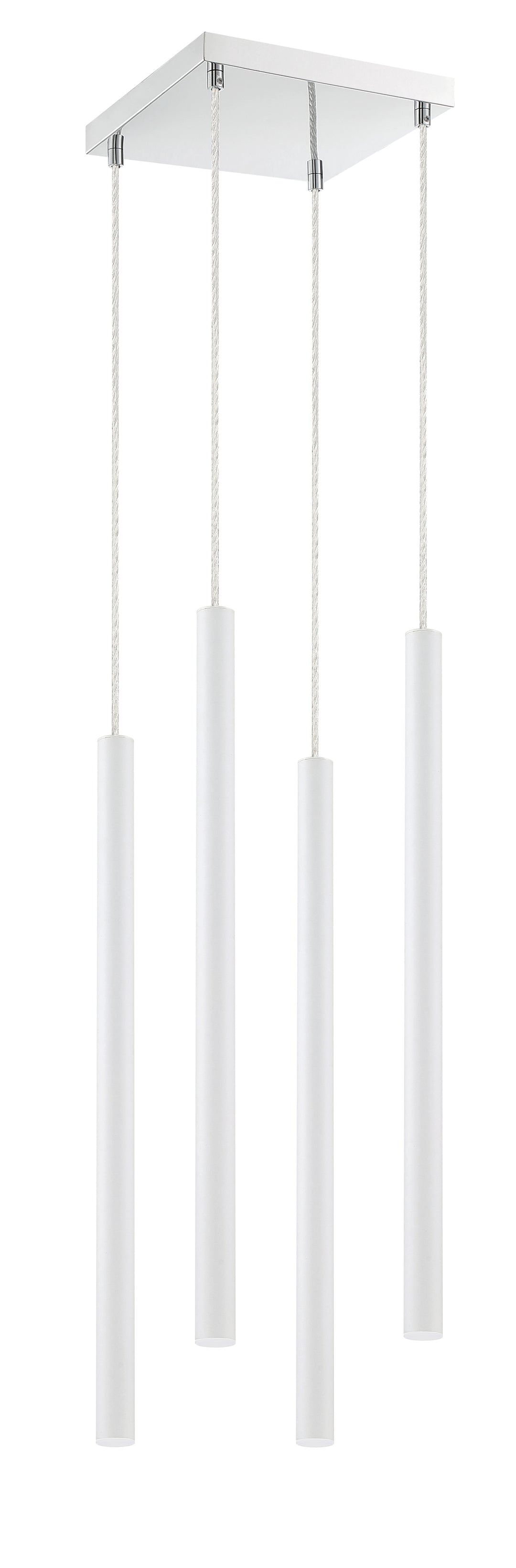 Forest - LED 4 Light Chandelier (917MP24-WH-LED-4SCH)