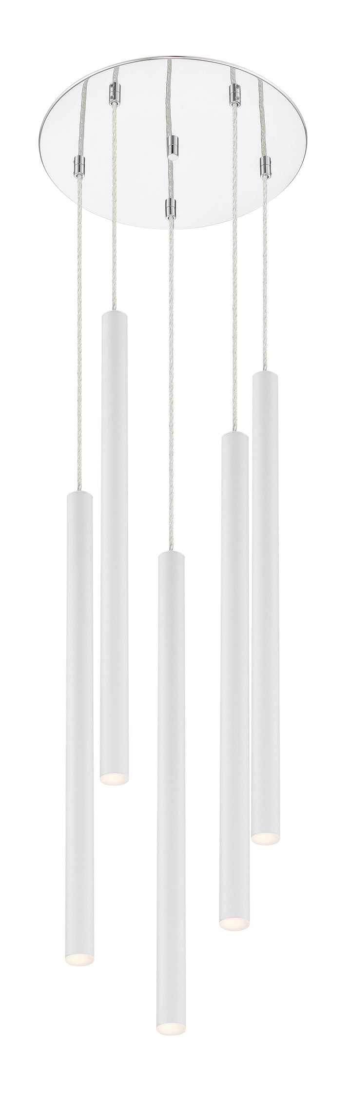 Forest - LED 5 Light Chandelier (917MP24-WH-LED-5RCH)