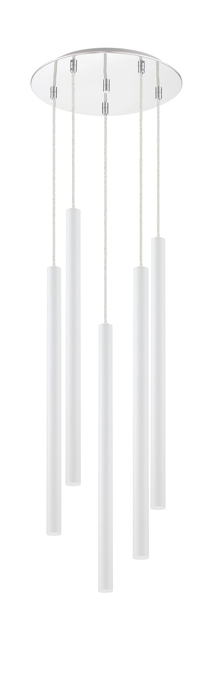 Forest - LED 5 Light Chandelier (917MP24-WH-LED-5RCH)