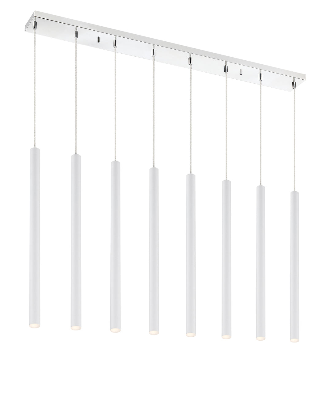 Forest - LED 8 Light Linear Chandelier (917MP24-WH-LED-8LCH)