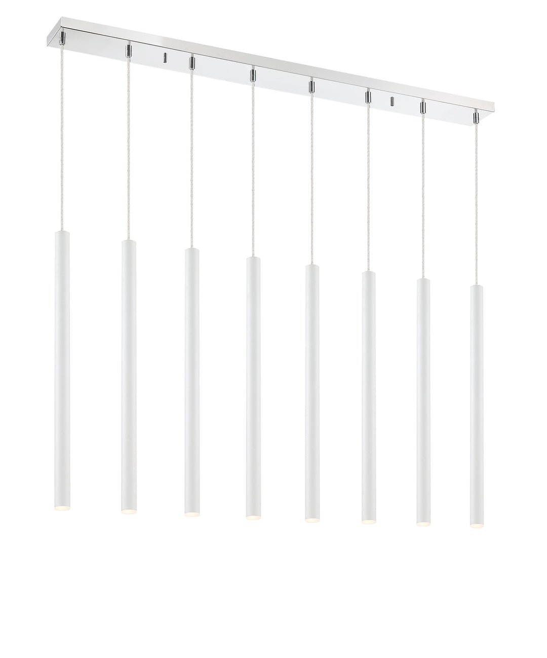 Forest - LED 8 Light Linear Chandelier (917MP24-WH-LED-8LCH)