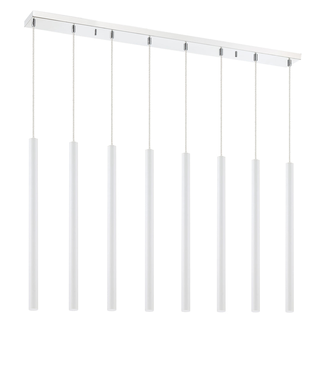 Forest - LED 8 Light Linear Chandelier (917MP24-WH-LED-8LCH)