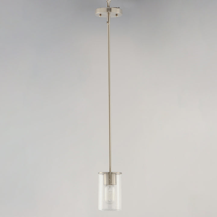 Sleek 1-Light Mini Pendant Satin Nickel alternate view