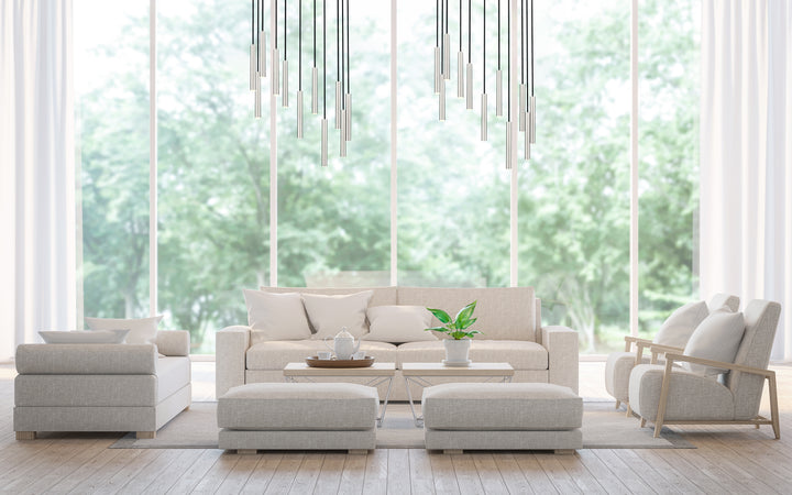 Forest - LED 11 Light Chandelier (919MP12-11R-BN)