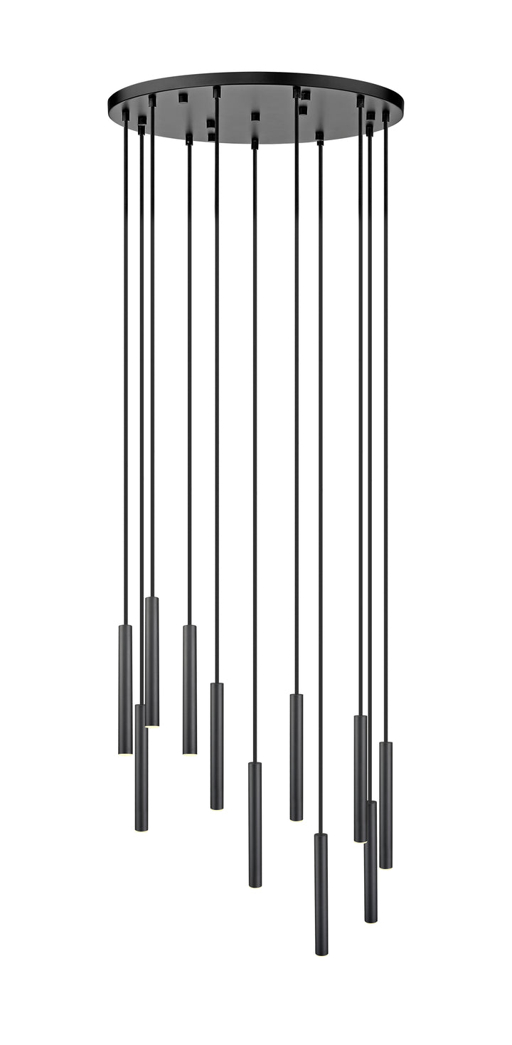 Forest - LED 11 Light Chandelier (919MP12-11R-MB)