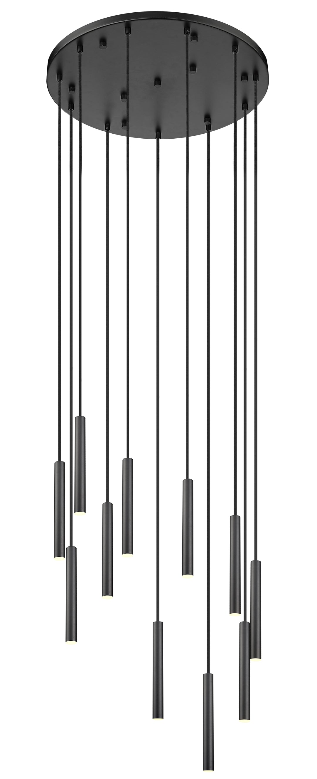 Forest - LED 11 Light Chandelier (919MP12-11R-MB)