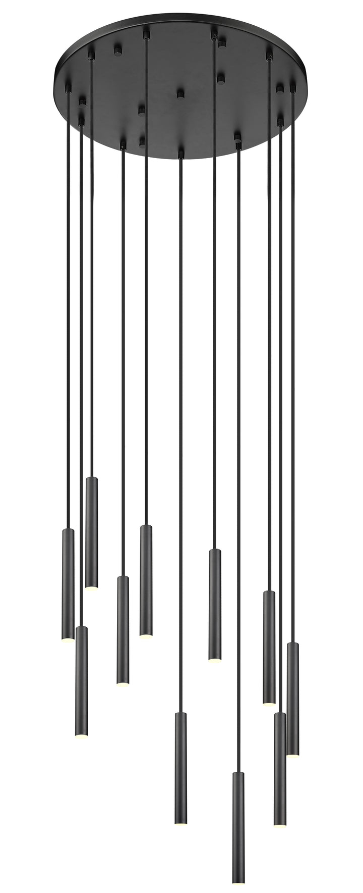 Forest - LED 11 Light Chandelier (919MP12-11R-MB)