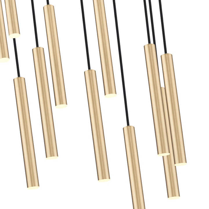 Forest - LED 11 Light Chandelier (919MP12-11R-MGLD)