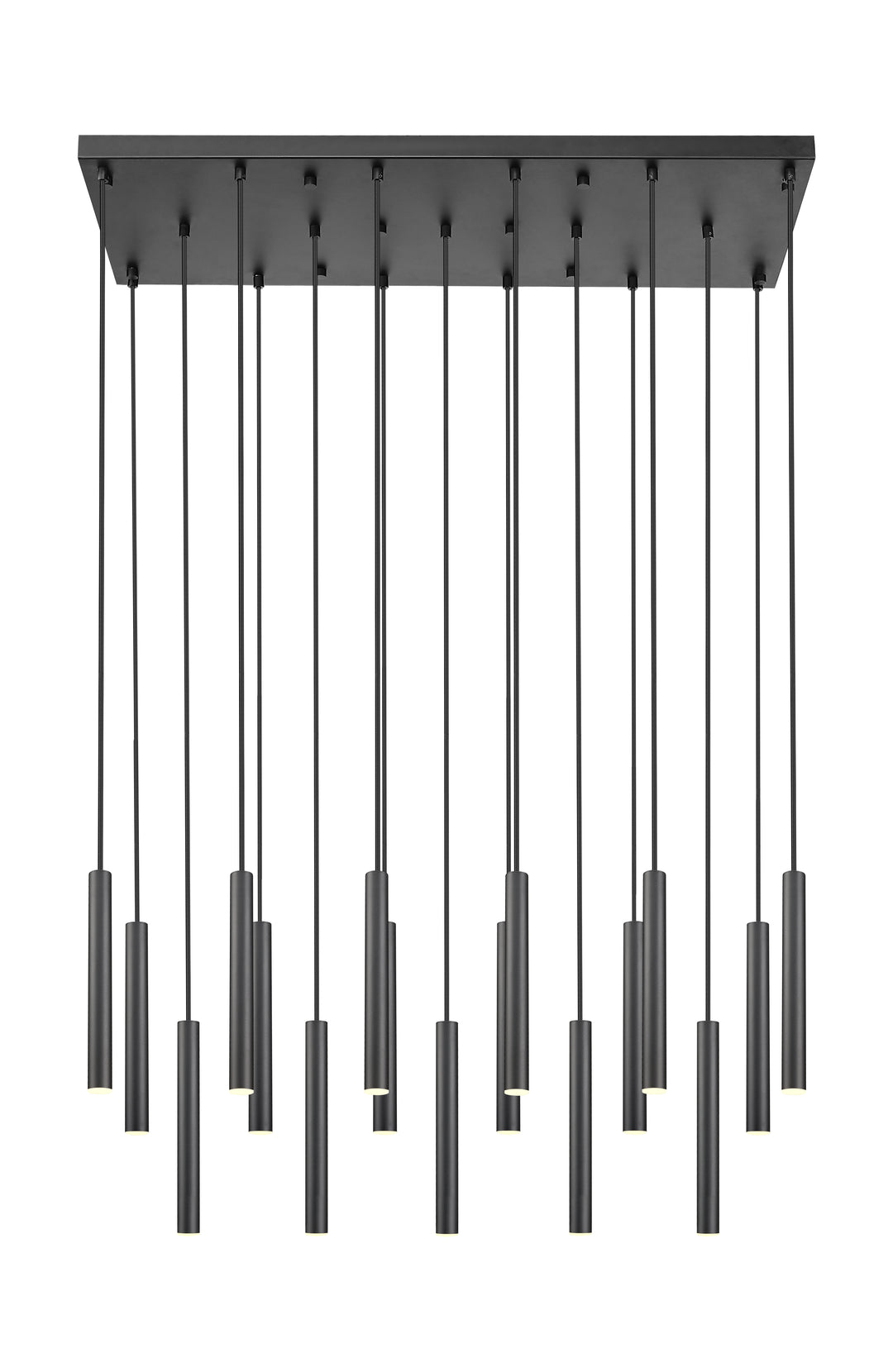 Forest - LED 17 Light Linear Chandelier (919MP12-17L-MB)