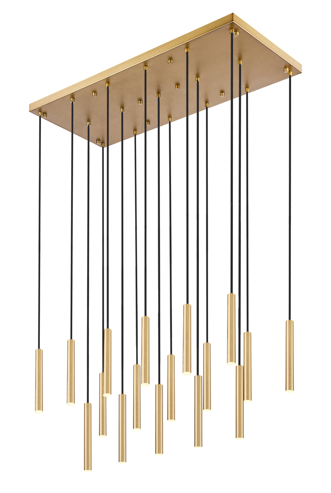 Forest - LED 17 Light Linear Chandelier (919MP12-17L-MGLD)