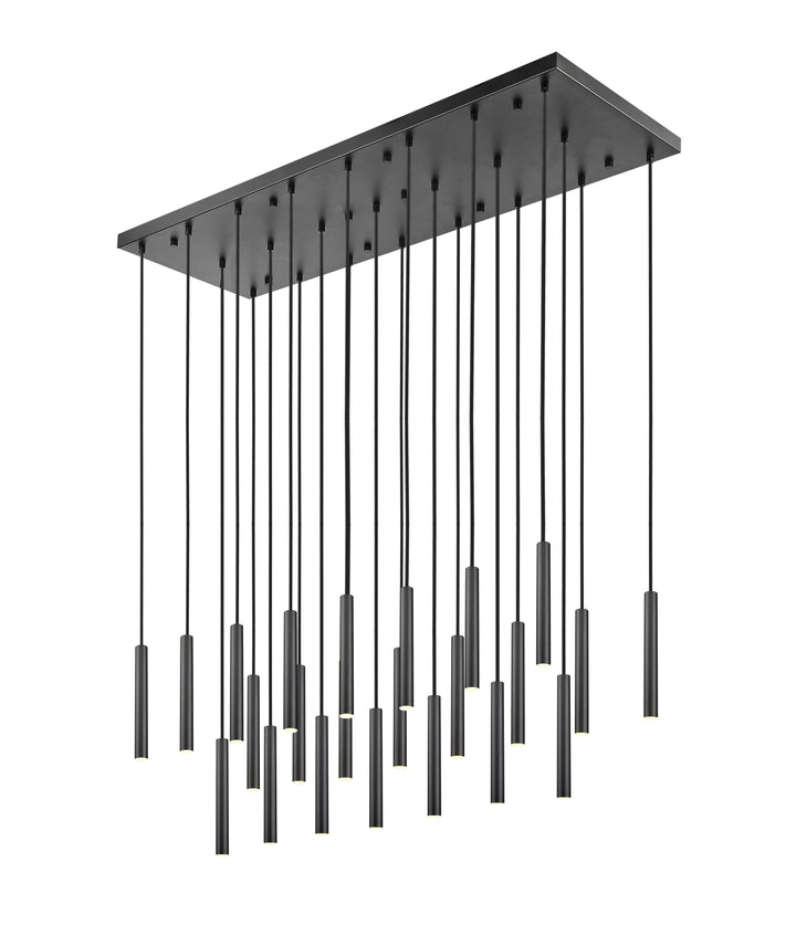 Forest - LED 23 Light Linear Chandelier (919MP12-23L-MB)