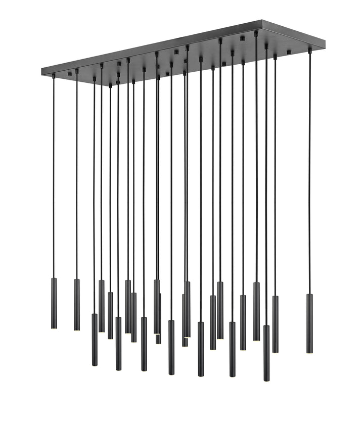 Forest - LED 23 Light Linear Chandelier (919MP12-23L-MB)
