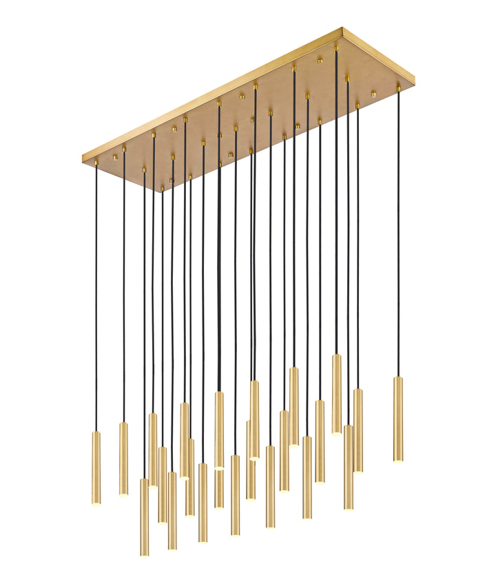 Forest - LED 23 Light Linear Chandelier (919MP12-23L-MGLD)
