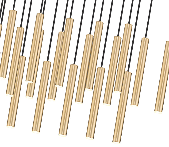 Forest - LED 23 Light Linear Chandelier (919MP12-23L-MGLD)