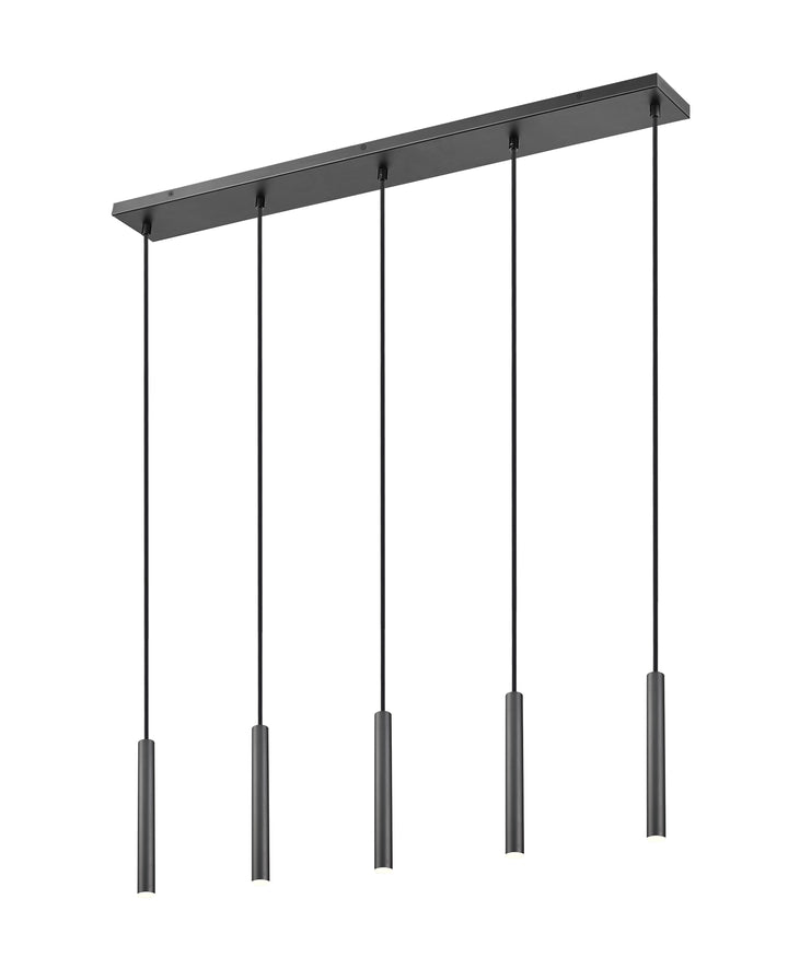 Forest - LED 5 Light Linear Chandelier (919MP12-5L-MB)