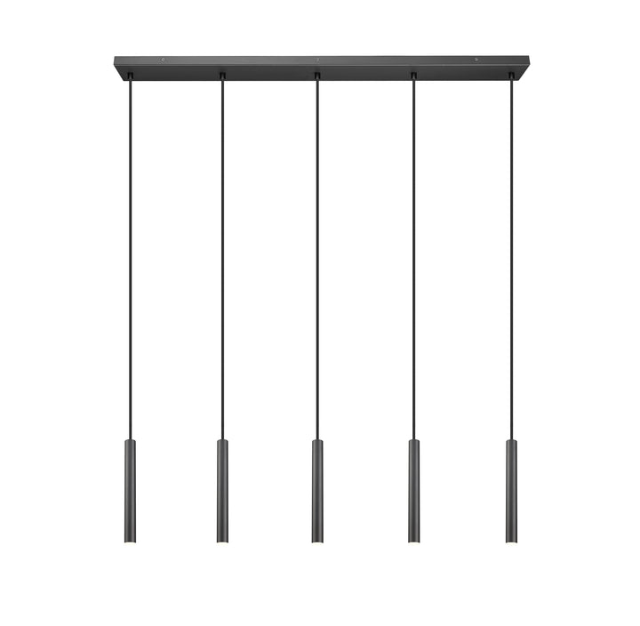 Forest - LED 5 Light Linear Chandelier (919MP12-5L-MB)