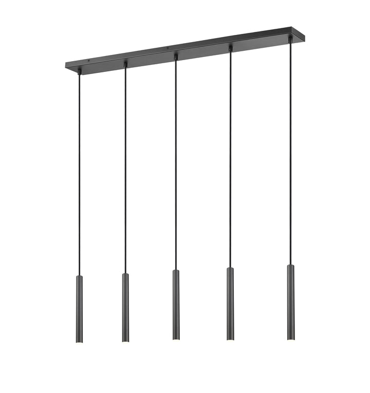 Forest - LED 5 Light Linear Chandelier (919MP12-5L-MB)