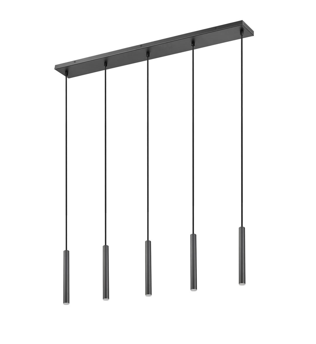 Forest - LED 5 Light Linear Chandelier (919MP12-5L-MB)