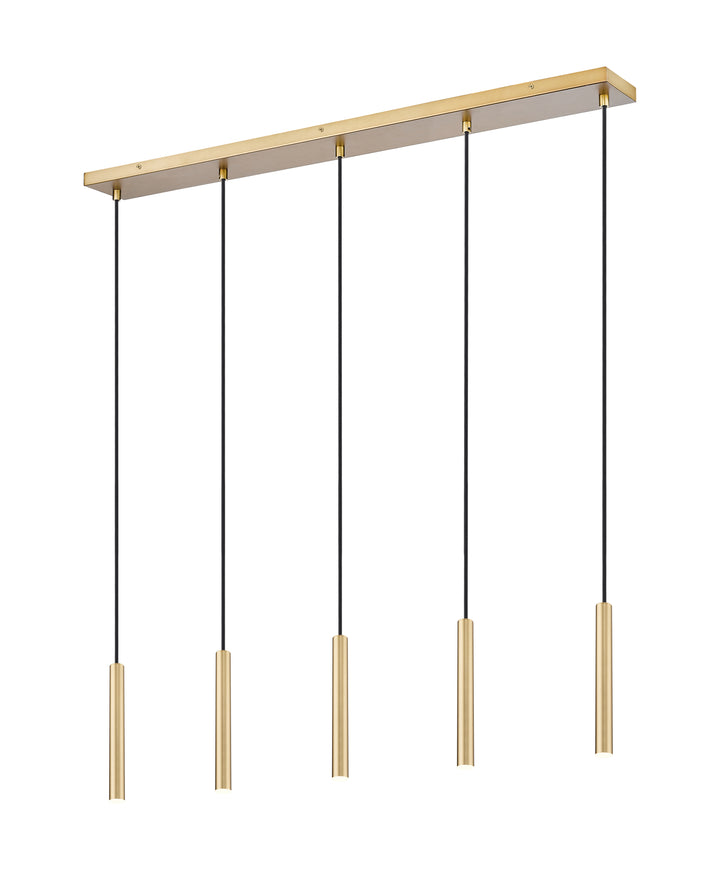 Forest - LED 5 Light Linear Chandelier (919MP12-5L-MGLD)