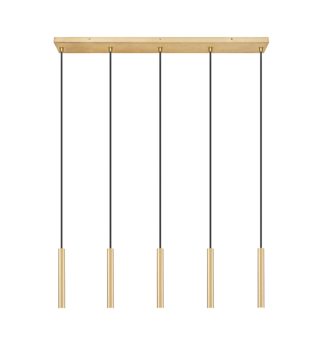 Forest - LED 5 Light Linear Chandelier (919MP12-5L-MGLD)