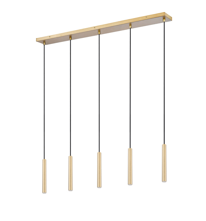 Forest - LED 5 Light Linear Chandelier (919MP12-5L-MGLD)