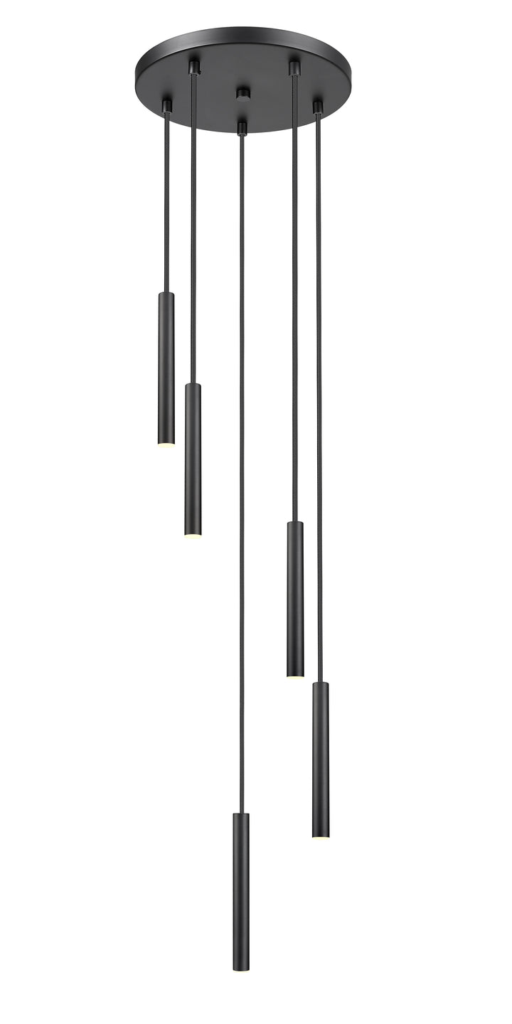 Forest - LED 5 Light Chandelier (919MP12-5R-MB)