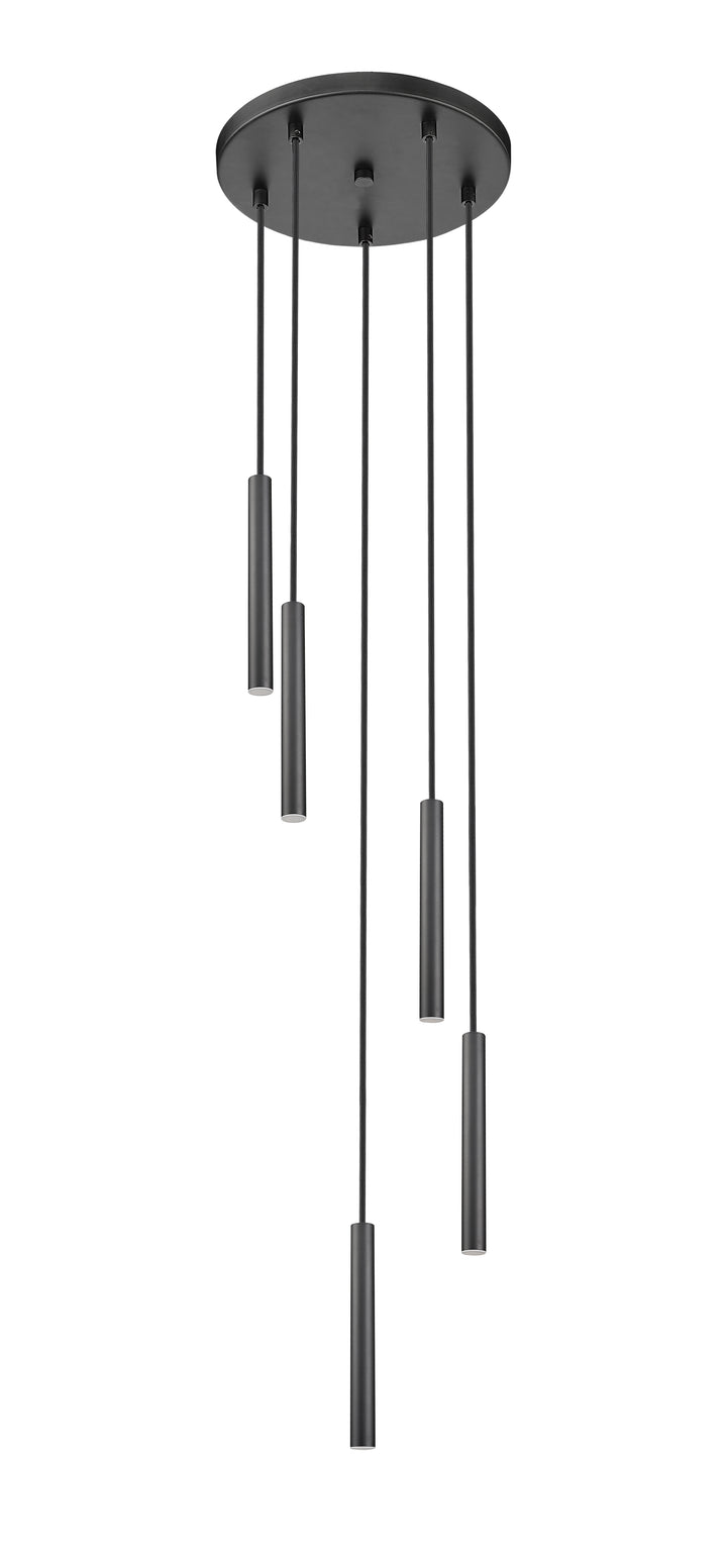 Forest - LED 5 Light Chandelier (919MP12-5R-MB)