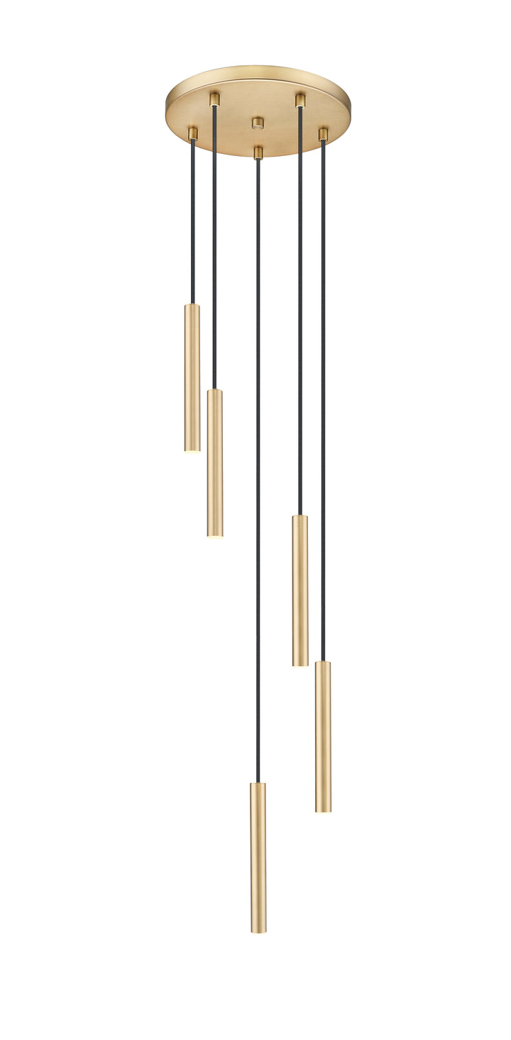 Forest - LED 5 Light Chandelier (919MP12-5R-MGLD)