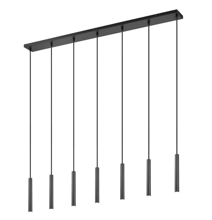 Forest - LED 7 Light Linear Chandelier (919MP12-7L-MB)