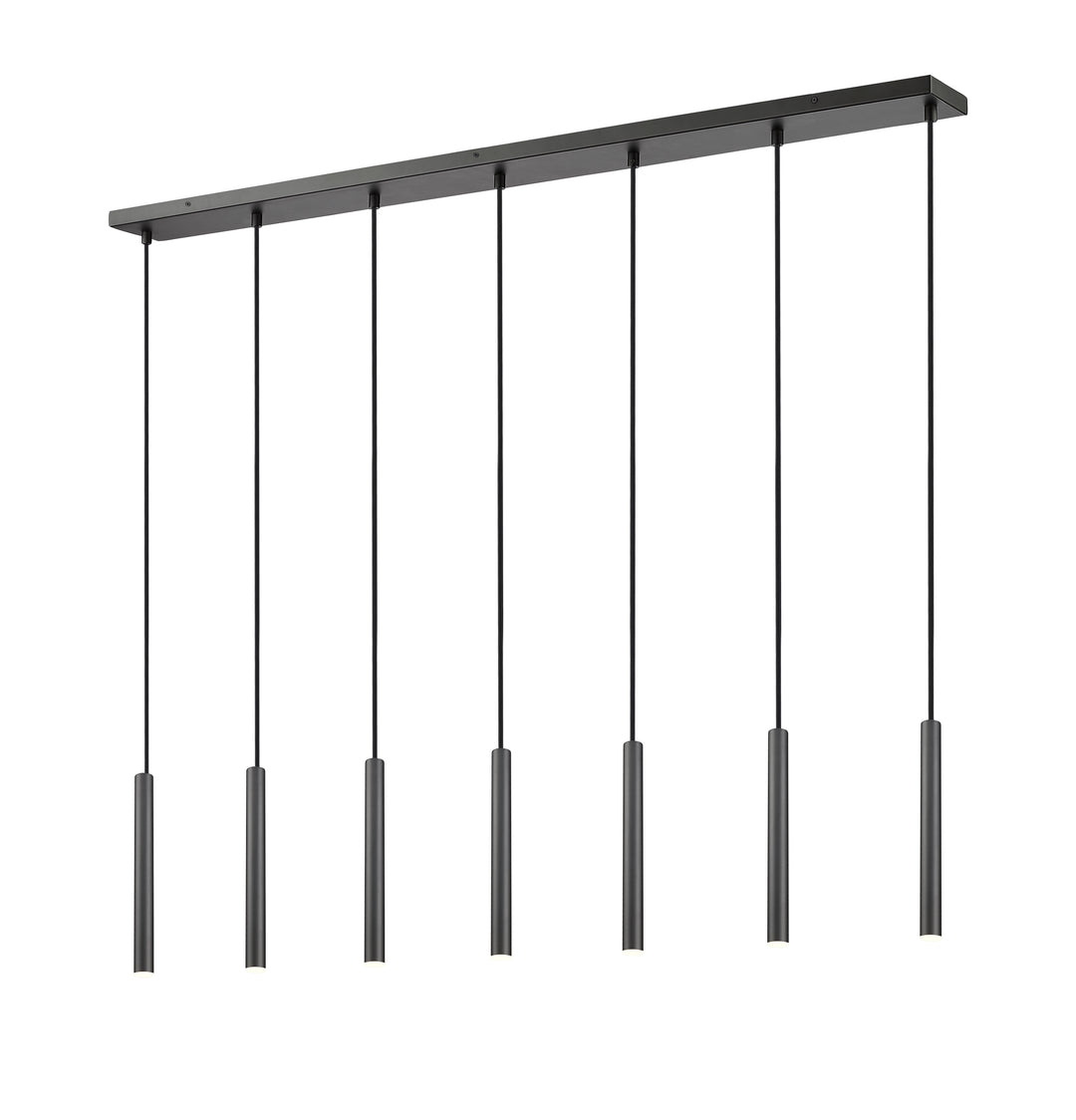 Forest - LED 7 Light Linear Chandelier (919MP12-7L-MB)