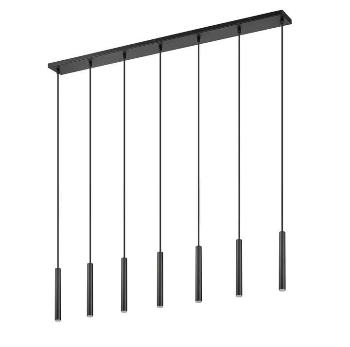 Forest - LED 7 Light Linear Chandelier (919MP12-7L-MB)