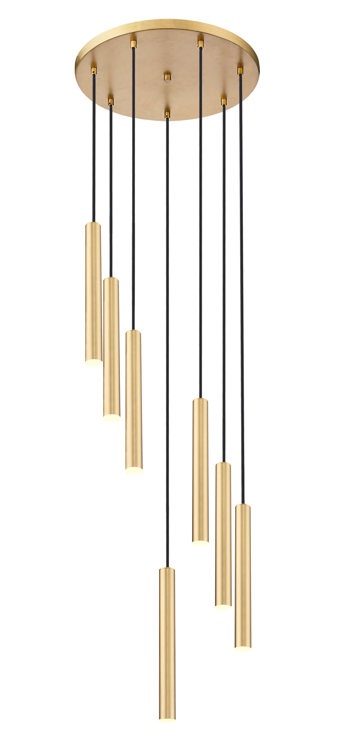 Forest - LED 7 Light Chandelier (919MP12-7R-MGLD)