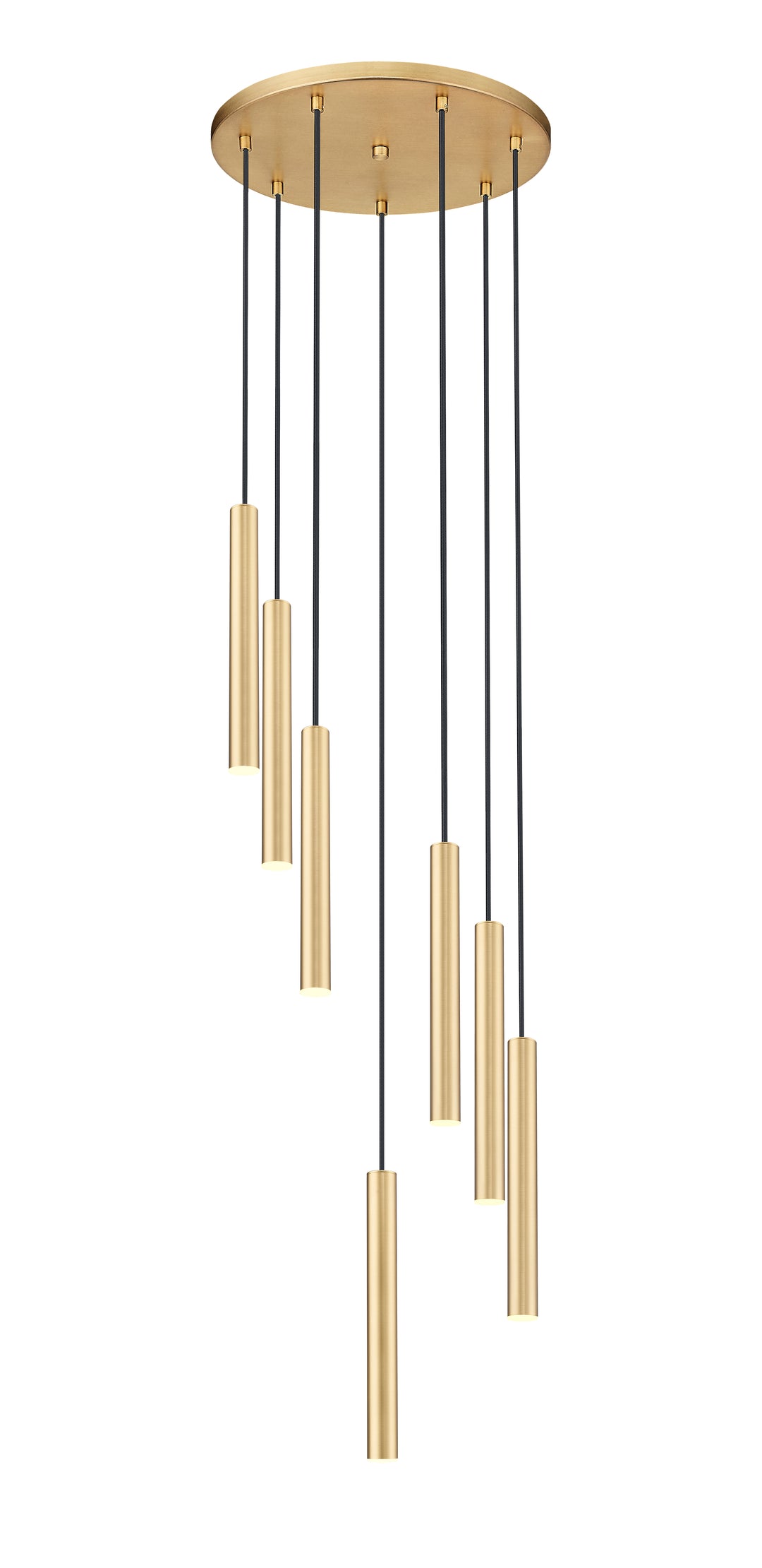 Forest - LED 7 Light Chandelier (919MP12-7R-MGLD)