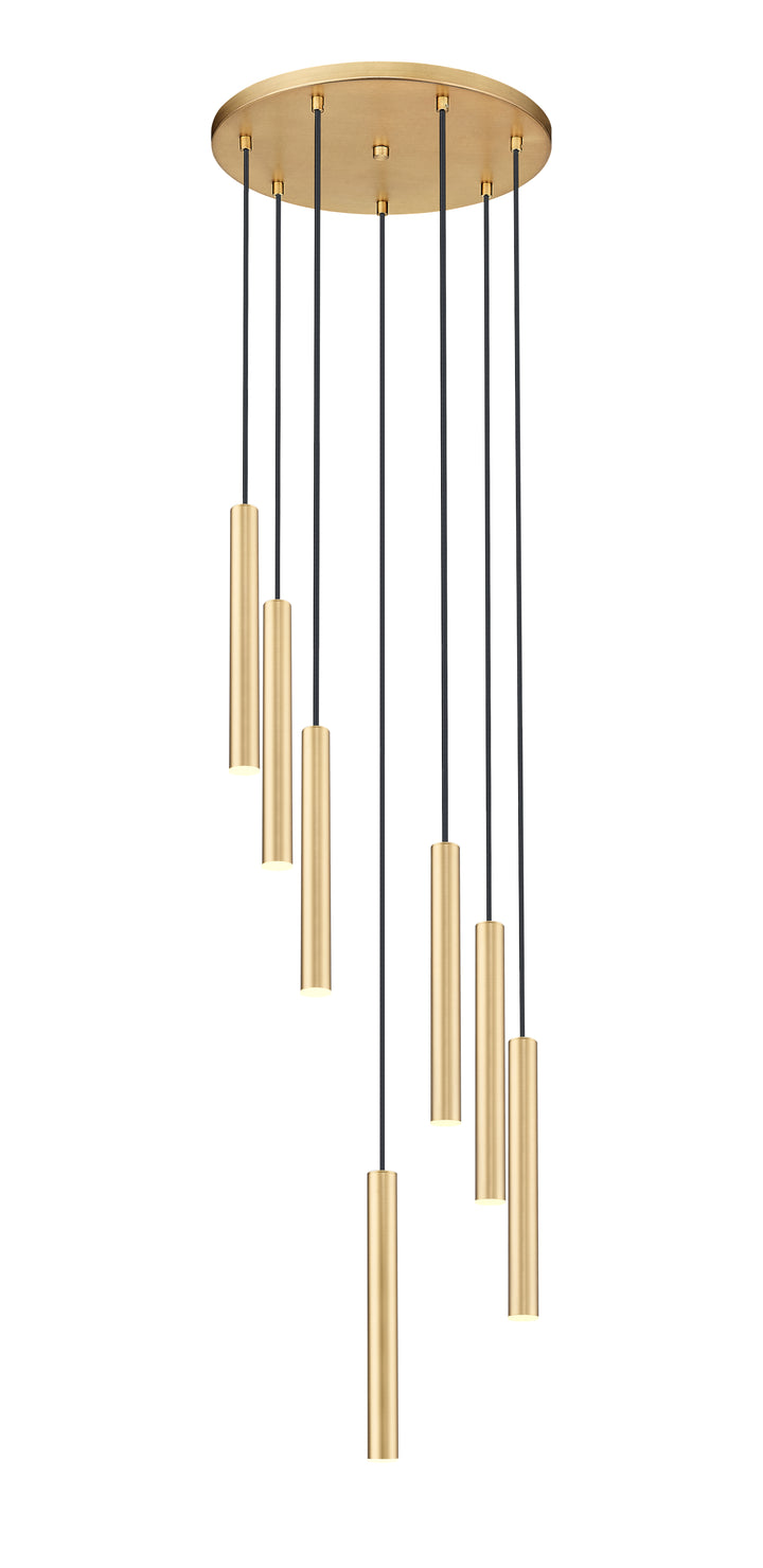 Forest - LED 7 Light Chandelier (919MP12-7R-MGLD)