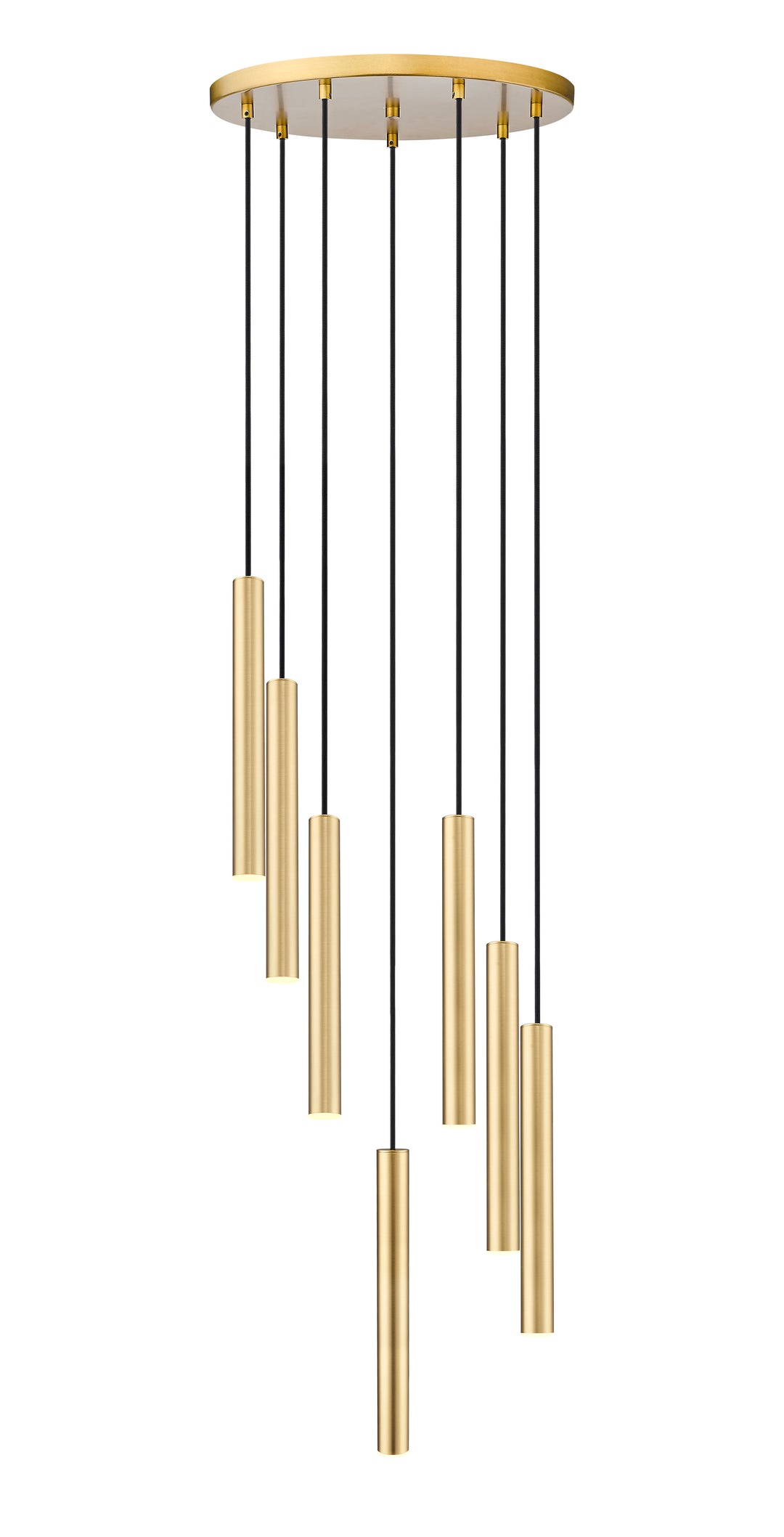 Forest - LED 7 Light Chandelier (919MP12-7R-MGLD)