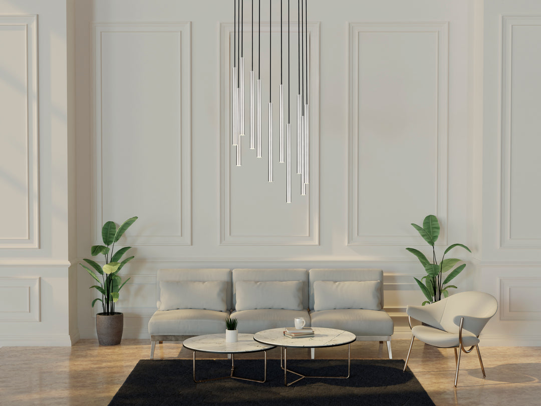 Forest - LED 11 Light Chandelier (919MP24-11R-BN)