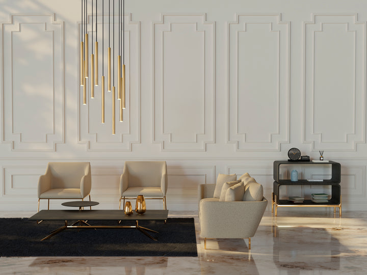 Forest - LED 11 Light Chandelier (919MP24-11R-MGLD)