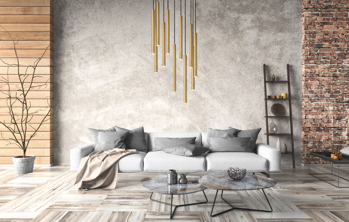 Forest - LED 11 Light Chandelier (919MP24-11R-MGLD)